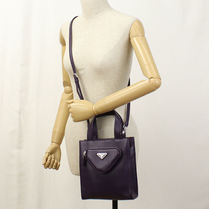 PRADA 1BG418 2DX8 2WAY bag Tote Bag/Nappa leather black Women