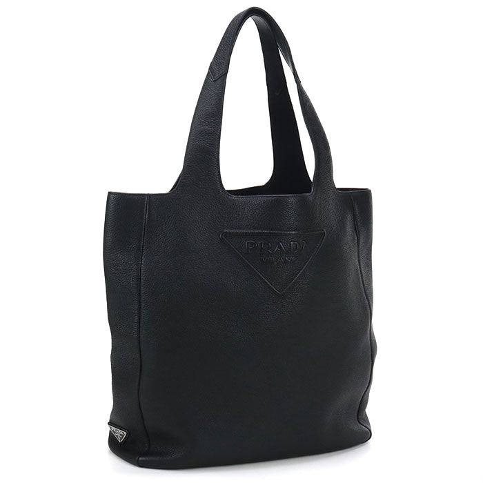 PRADA 2VG092 Tote Bag leather black mens