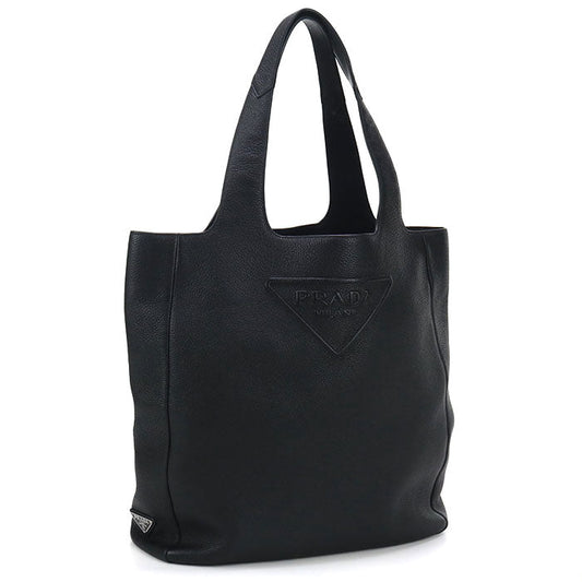 PRADA 2VG092 Tote Bag leather black mens