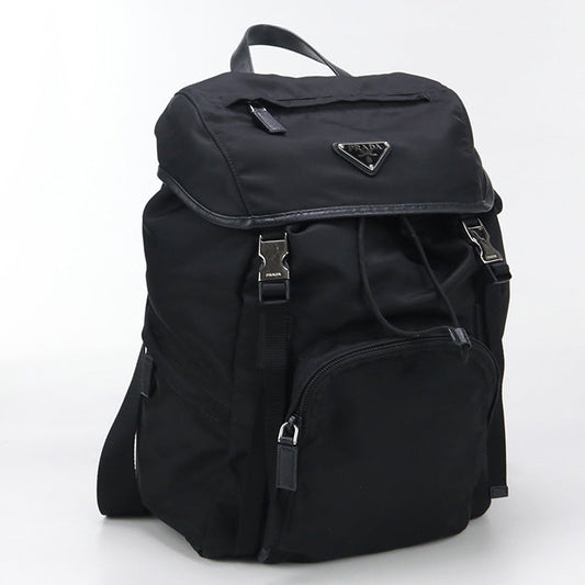 PRADA 1BZ039 Backpack Backpack Nylon black Women