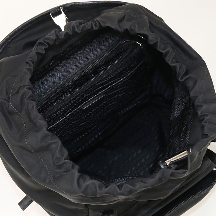 PRADA 1BZ039 Backpack Backpack Nylon black Women