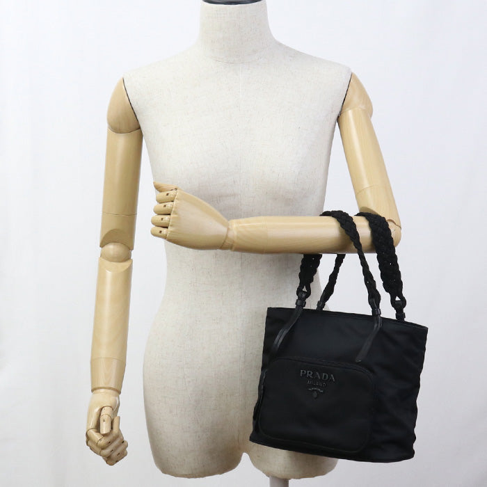 PRADA 2WAY Tote Bag Nylon black mens - Style 2