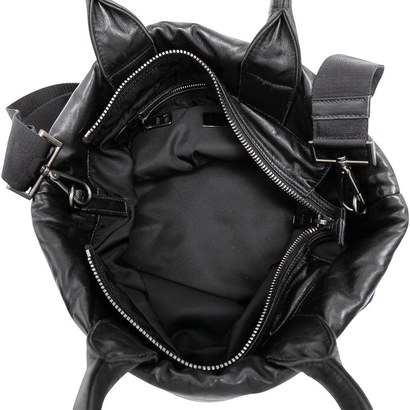 Prada 1BG959 Nylon Leather 2way Shoulder Bag