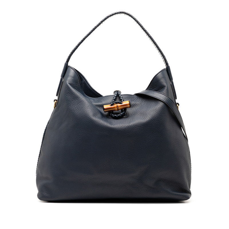 Gucci Bamboo Leather 2way Bag