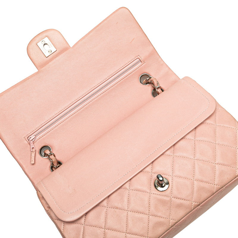 Chanel Double Flap MatelassÃ© Lambskin Shoulder Bag