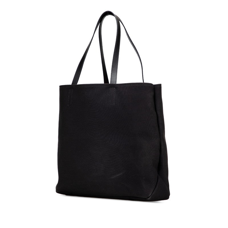 Prada Monkey Canvas Leather Tote Bag