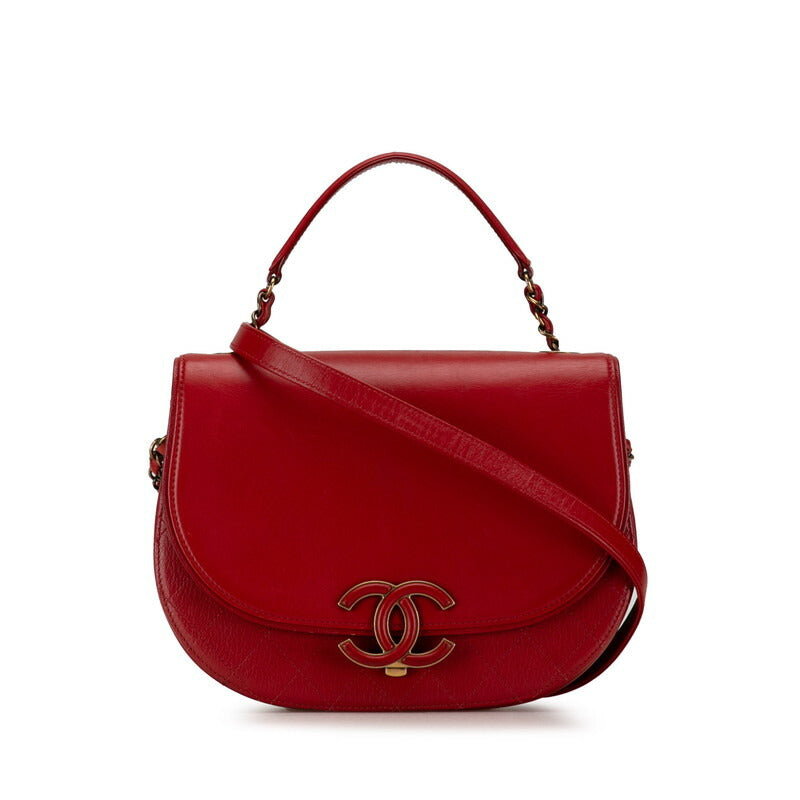 Chanel Coco Leather 2way Bag