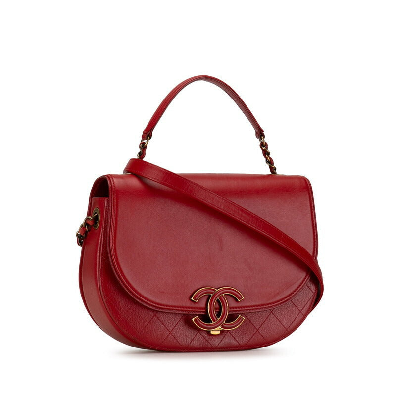 Chanel Coco Leather 2way Bag