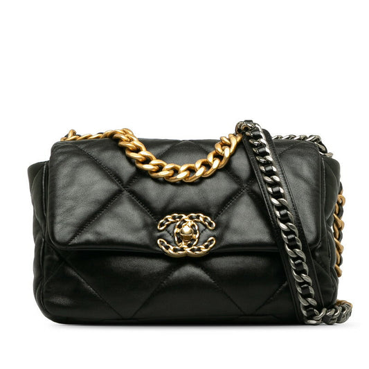 Chanel 19 Lambskin Shoulder Bag
