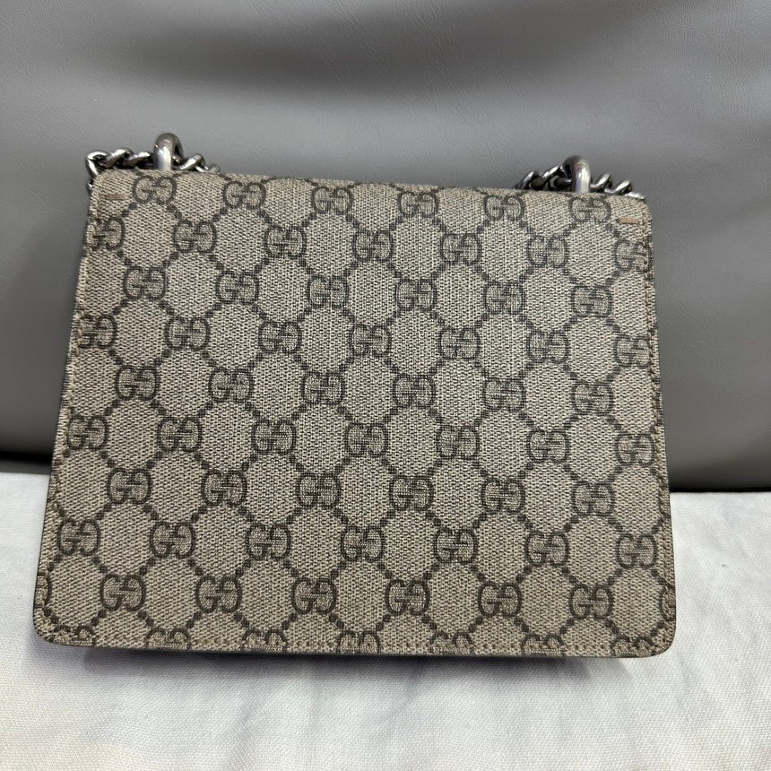 Gucci Dionysus Black Canvas Chain Shoulder Bag Style 1