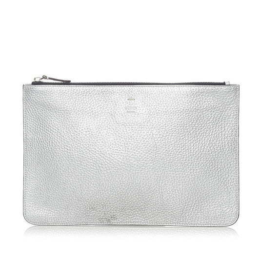 Fendi Leather Clutch Bag