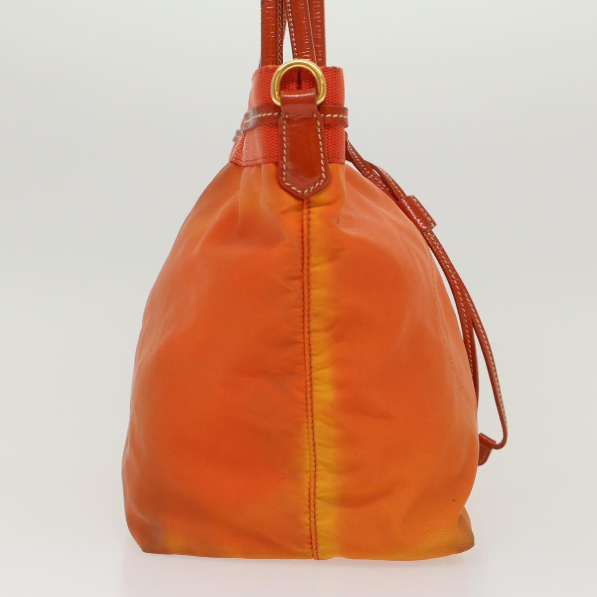 Prada Tote Bag Nylon Orange