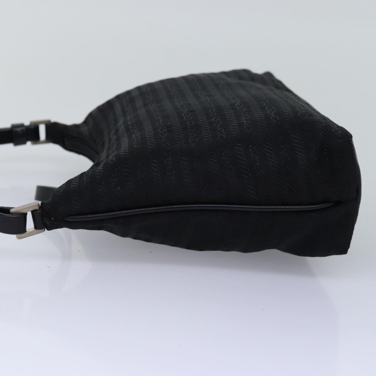 PRADA Shoulder Bag Nylon Black Auth yb570