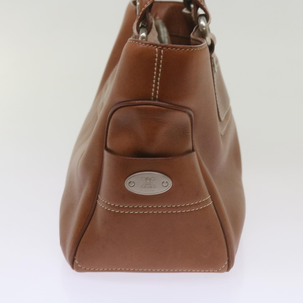 Luxury CELINE Boogie bag Hand Bag Leather Brown 10889