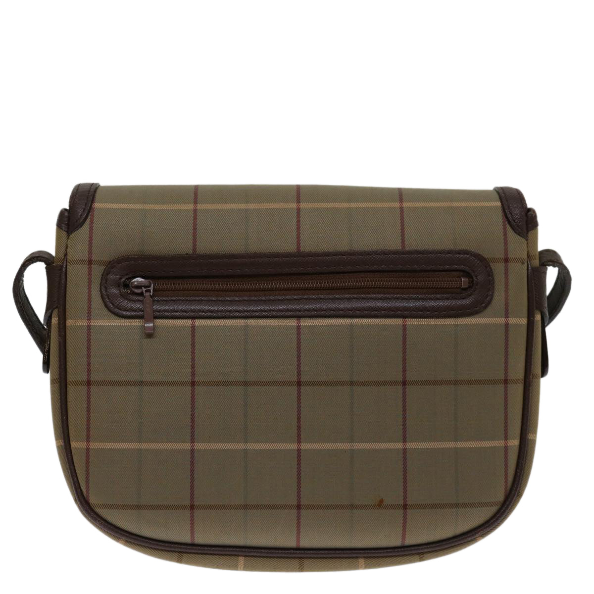 Burberry Nova Check Shoulder Bag Canvas Beige Auth yk11355