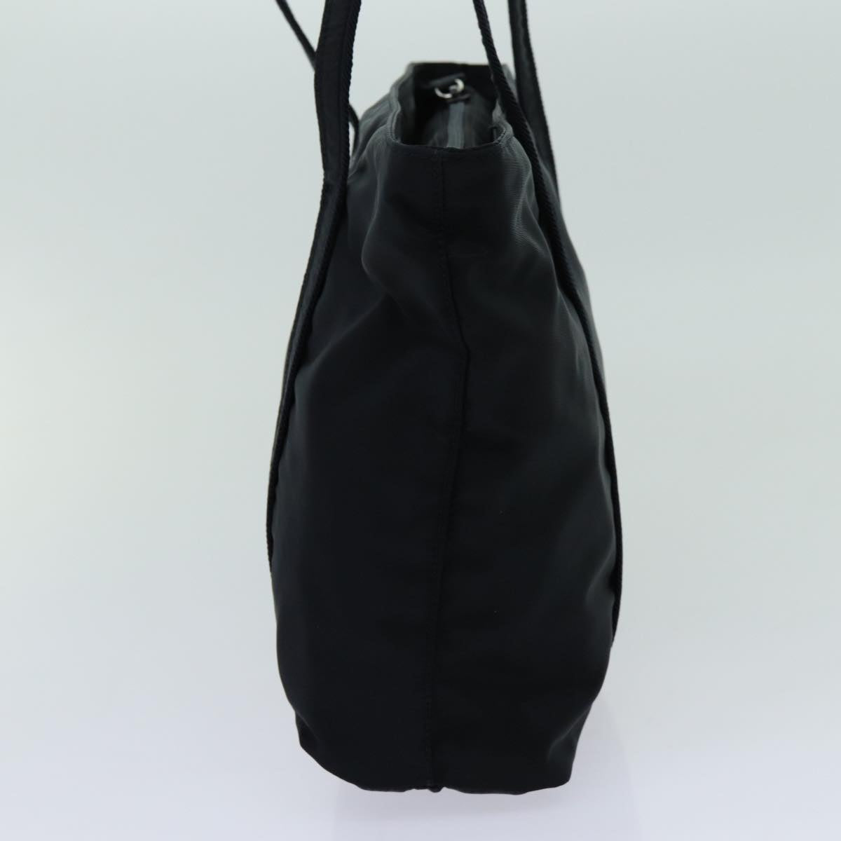 PRADA Shoulder Bag Nylon Black Auth yk11639