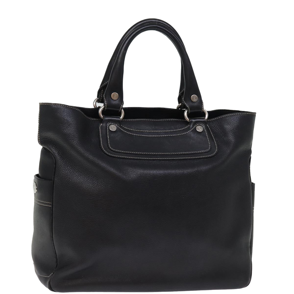 Luxury CELINE Boogie bag Hand Bag Leather Black 12744