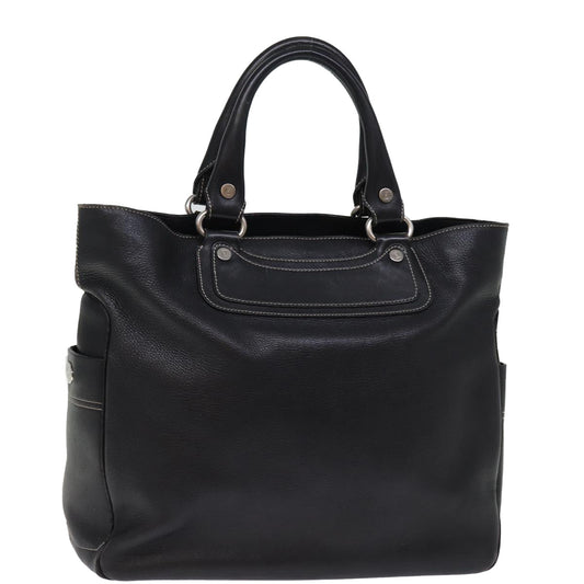 Luxury CELINE Boogie bag Hand Bag Leather Black 12744