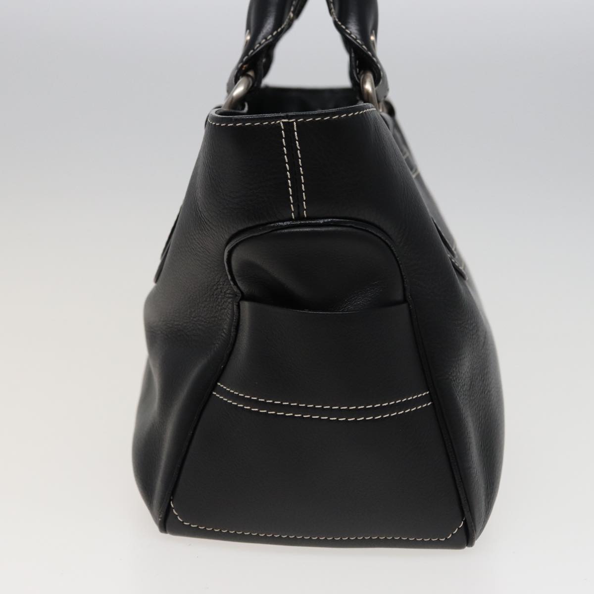 Luxury CELINE Boogie bag Hand Bag Leather Black 13395