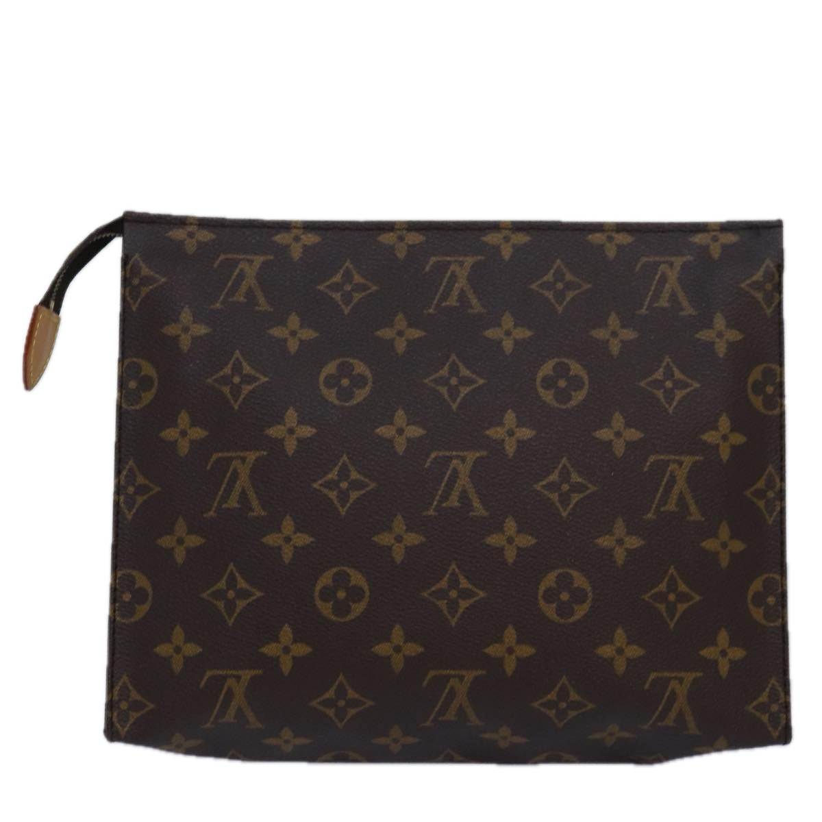 LOUIS VUITTON Monogram Poche Toilette 26 Pouch M47542 LV Auth yk13773