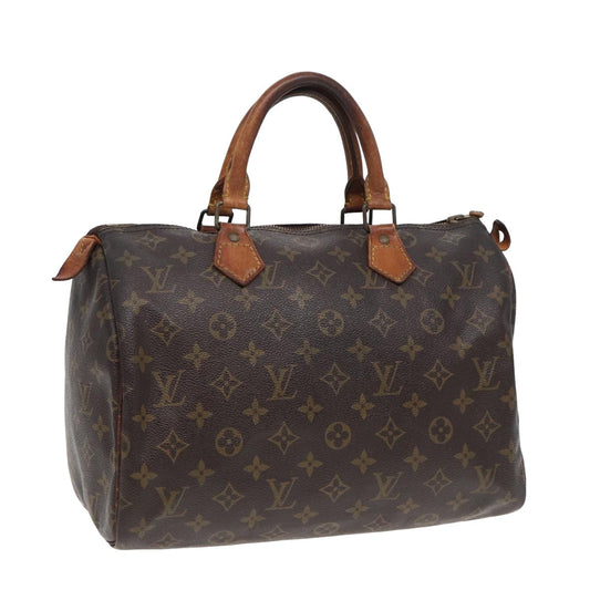 LOUIS VUITTON Monogram Hand Bag M41526 LV Auth yk13855