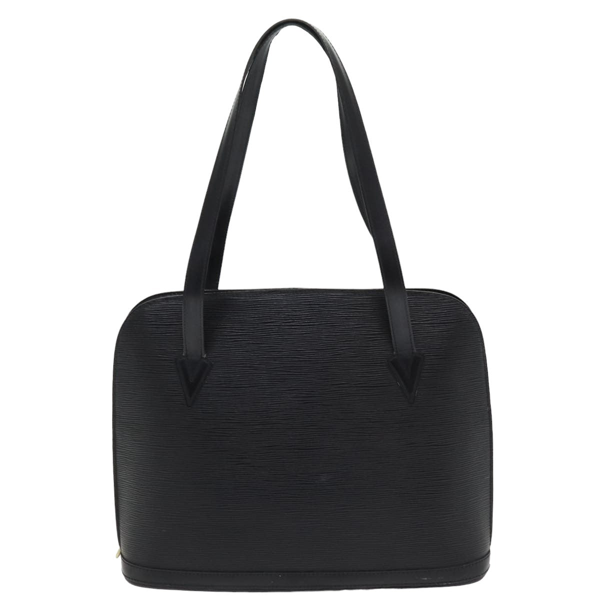 LOUIS VUITTON Epi Lussac Shoulder Bag Black M52282 LV Auth yk13893