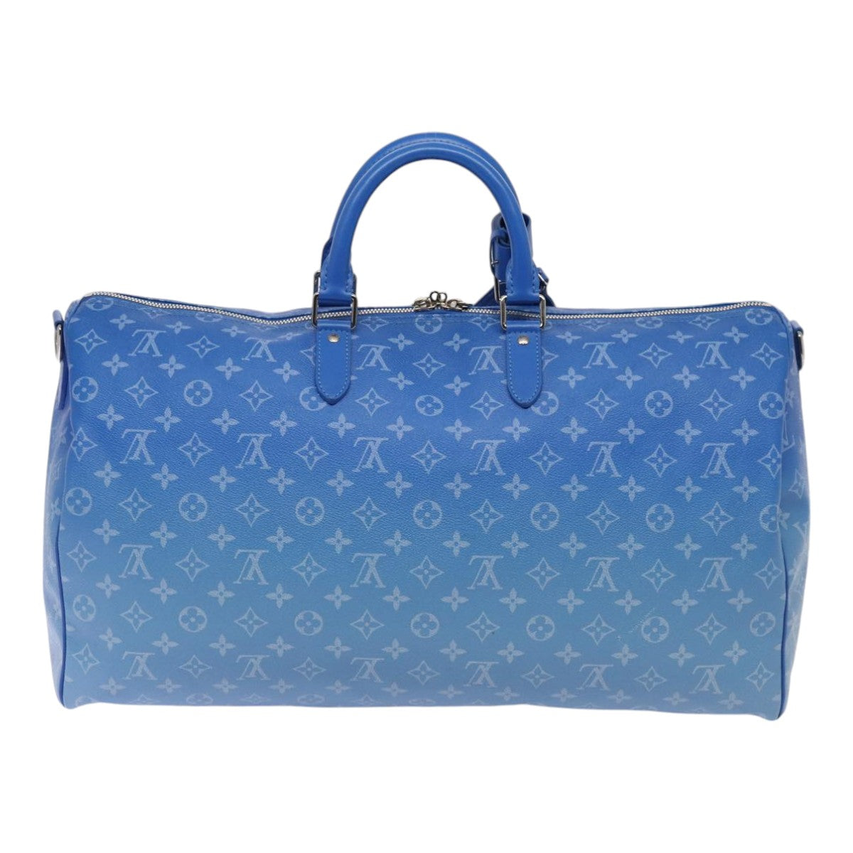 LOUIS VUITTON Monogram Clouds Keepall Bandouliere 50 Bag LV Auth yk14164A