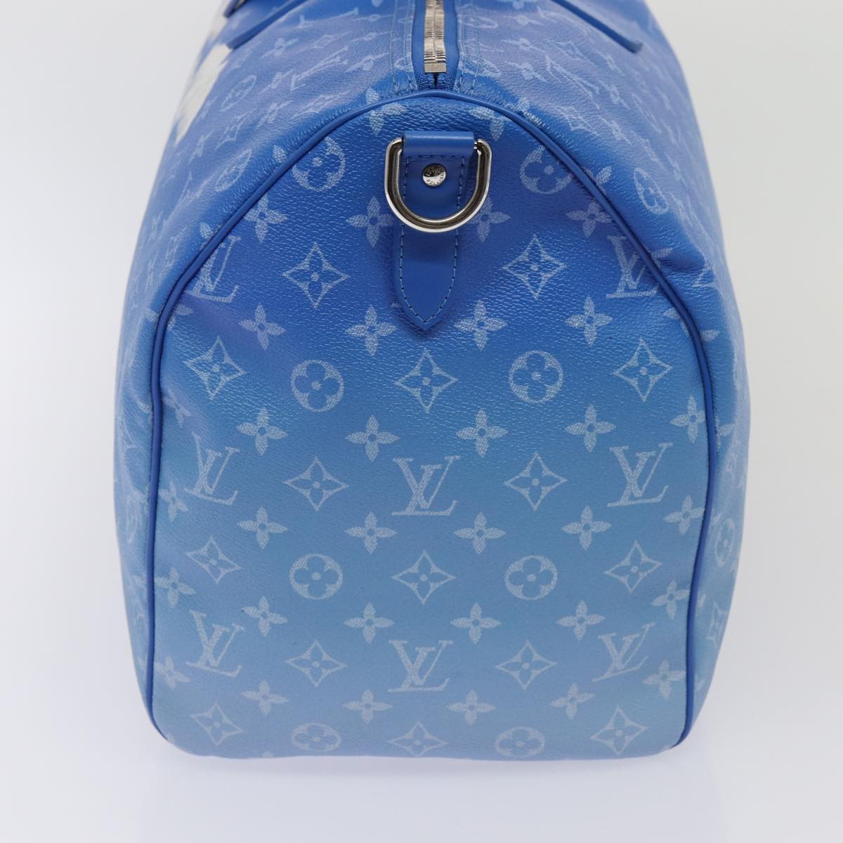 LOUIS VUITTON Monogram Clouds Keepall Bandouliere 50 Bag LV Auth yk14164A