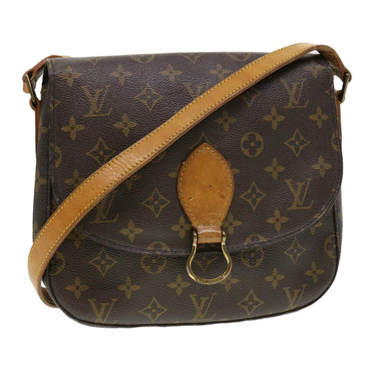 LOUIS VUITTON Monogram Saint Cloud GM Shoulder Bag M51242 LV yk6332