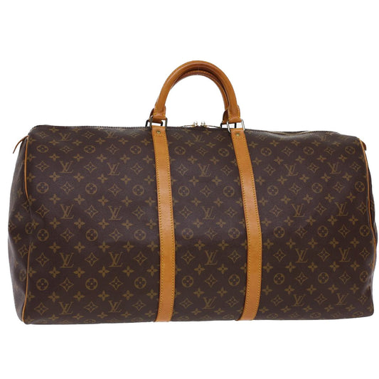 LOUIS VUITTON Monogram Keepall 60 Boston Bag M41422 LV yk6376