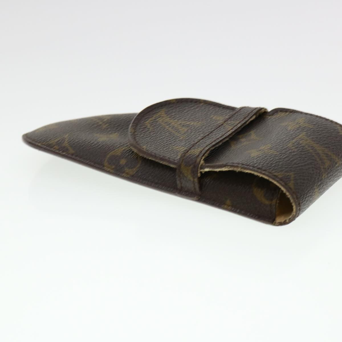 LOUIS VUITTON Monogram Etui Lunette Rabat Glasses Case LV Auth yk6558 Handbag