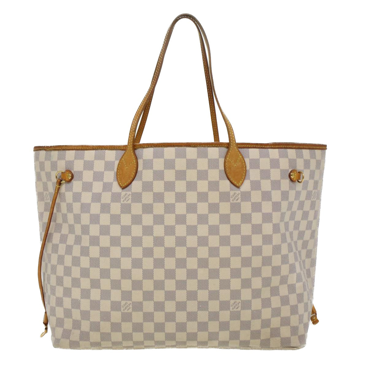 LOUIS VUITTON Damier Azur Neverfull GM Tote Bag LV Auth yk7322