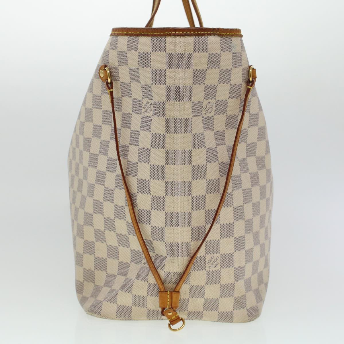 LOUIS VUITTON Damier Azur Neverfull GM Tote Bag LV Auth yk7322