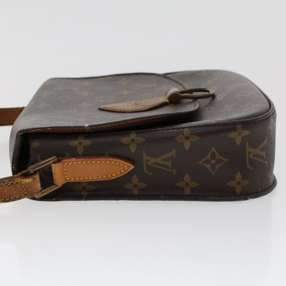 LOUIS VUITTON Monogram Saint Cloud GM Shoulder Bag LV yk7739