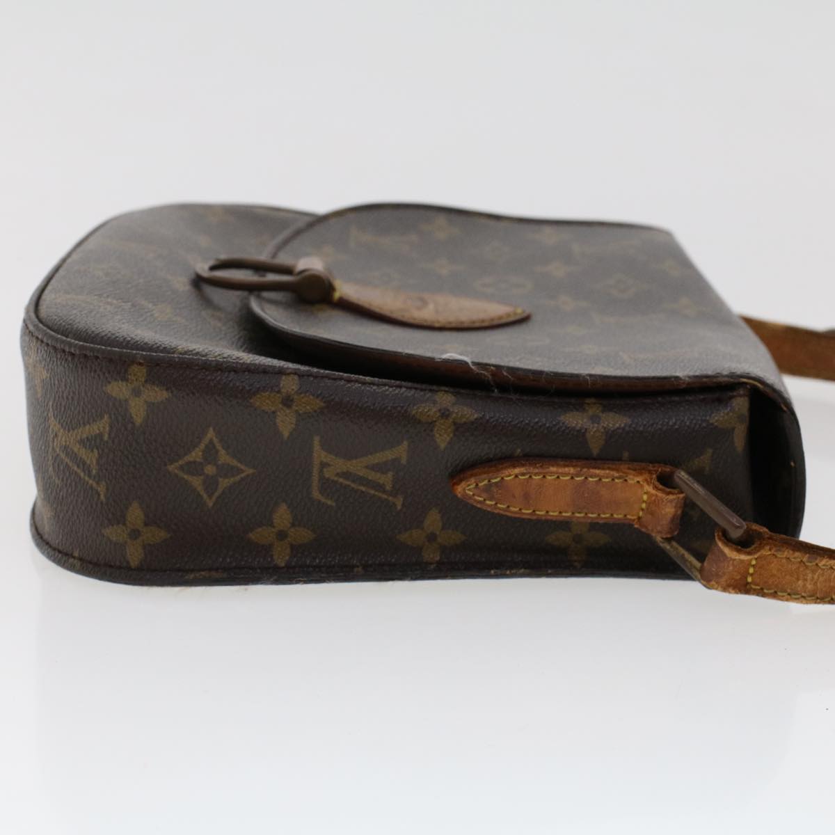LOUIS VUITTON Monogram Saint Cloud GM Shoulder Bag LV yk7739