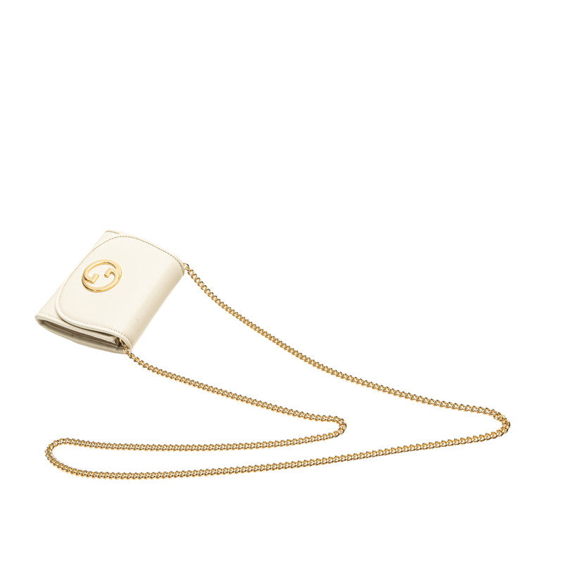 Gucci Blondie Leather Chain Shoulder Bag