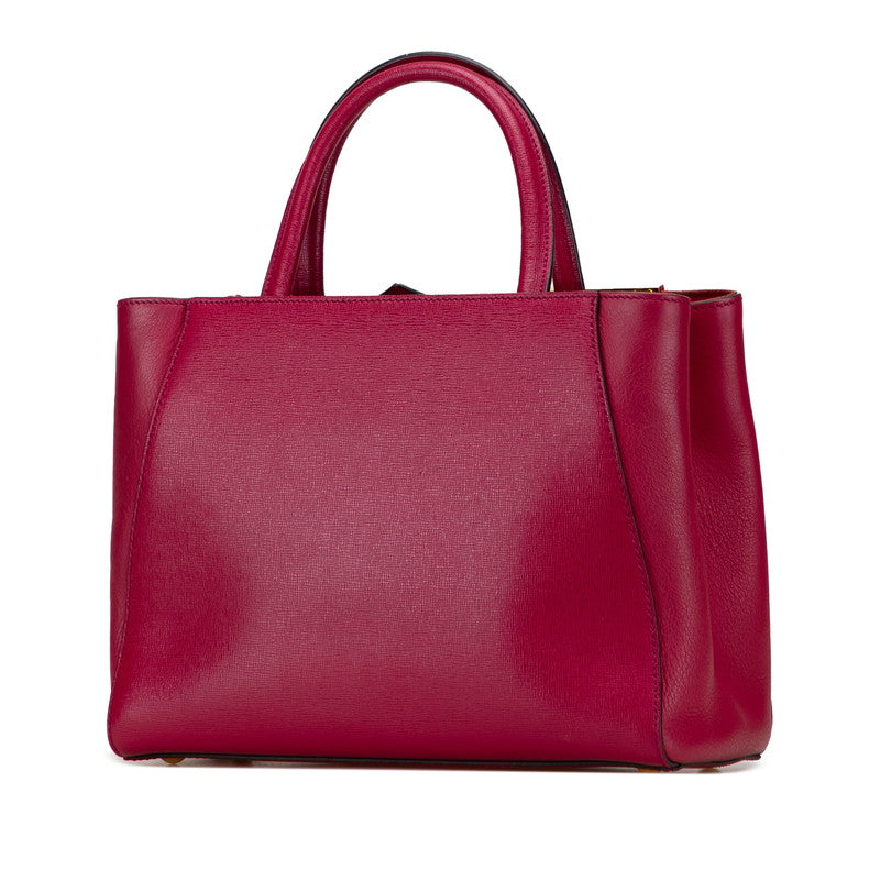 Fendi Petit 2Jours Leather 2way Bag