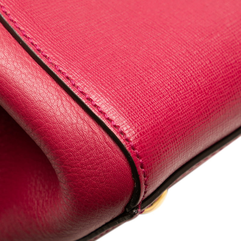 Fendi Petit 2Jours Leather 2way Bag