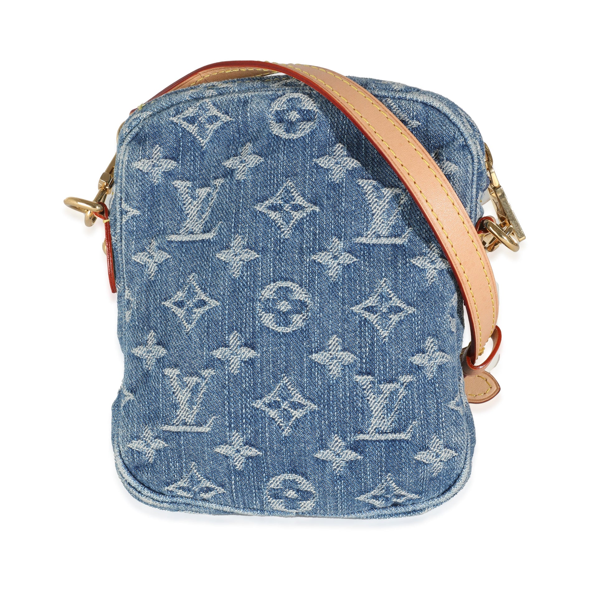  Louis Vuitton Monogram Denim Fairfax Pochette