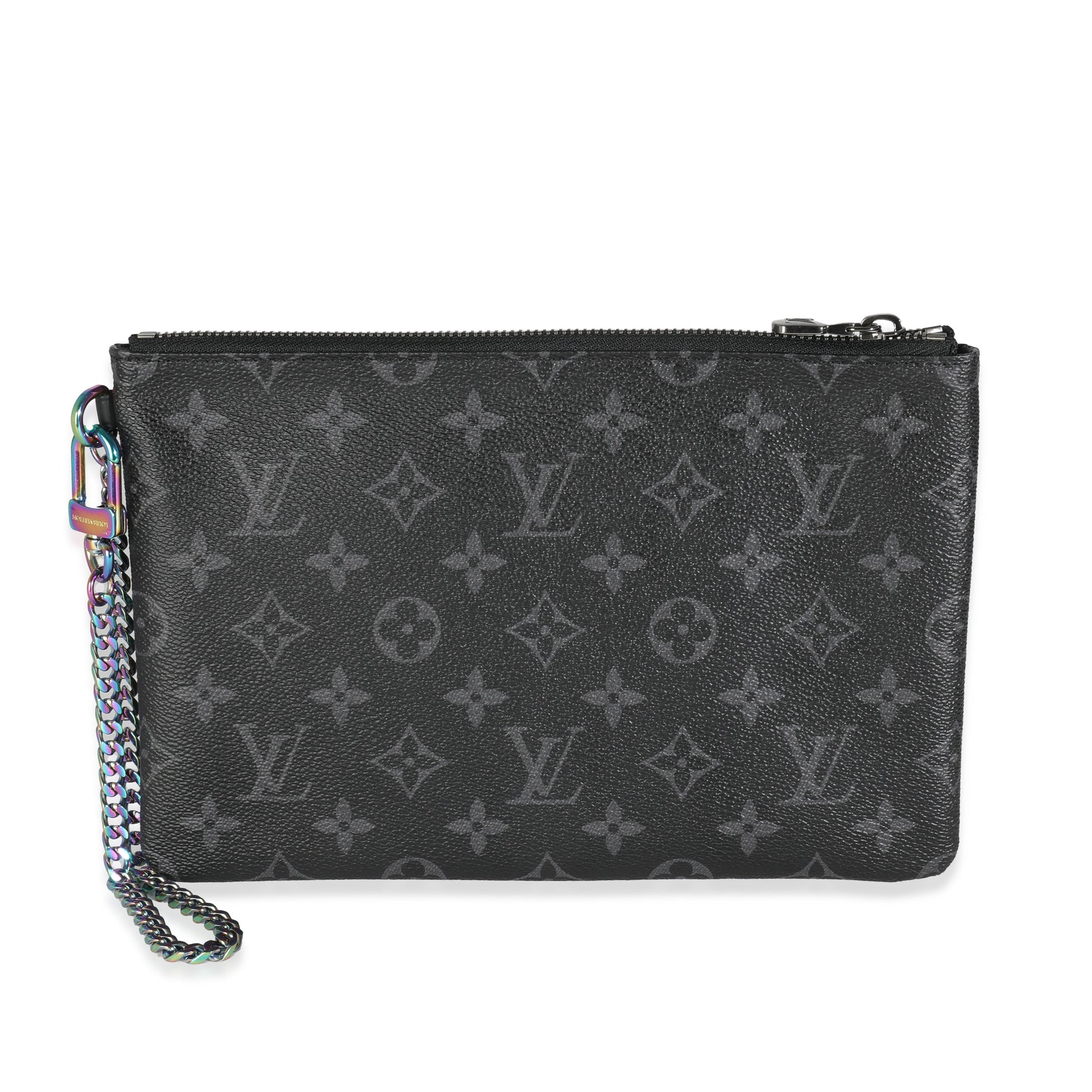 Louis Vuitton Monogram Eclipse Canvas Fragment Design Ipad Pouch