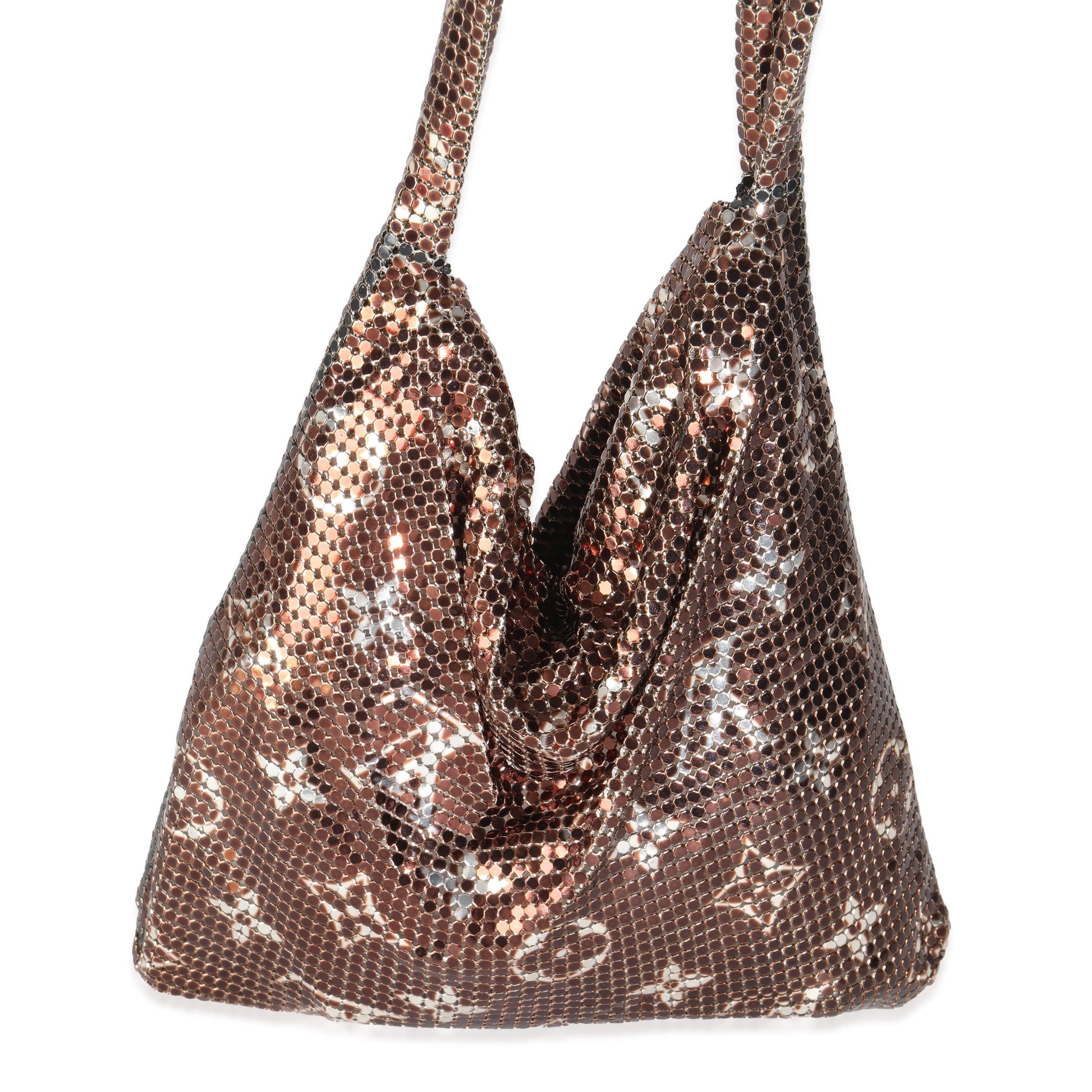 Louis Vuitton Bronze Monogram Mesh Metal Frances