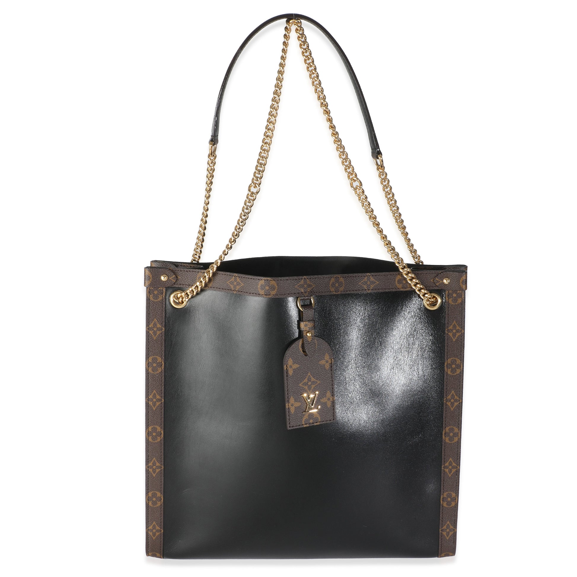 Louis Vuitton Black Calfskin Monogram Canvas Nova MMVibe