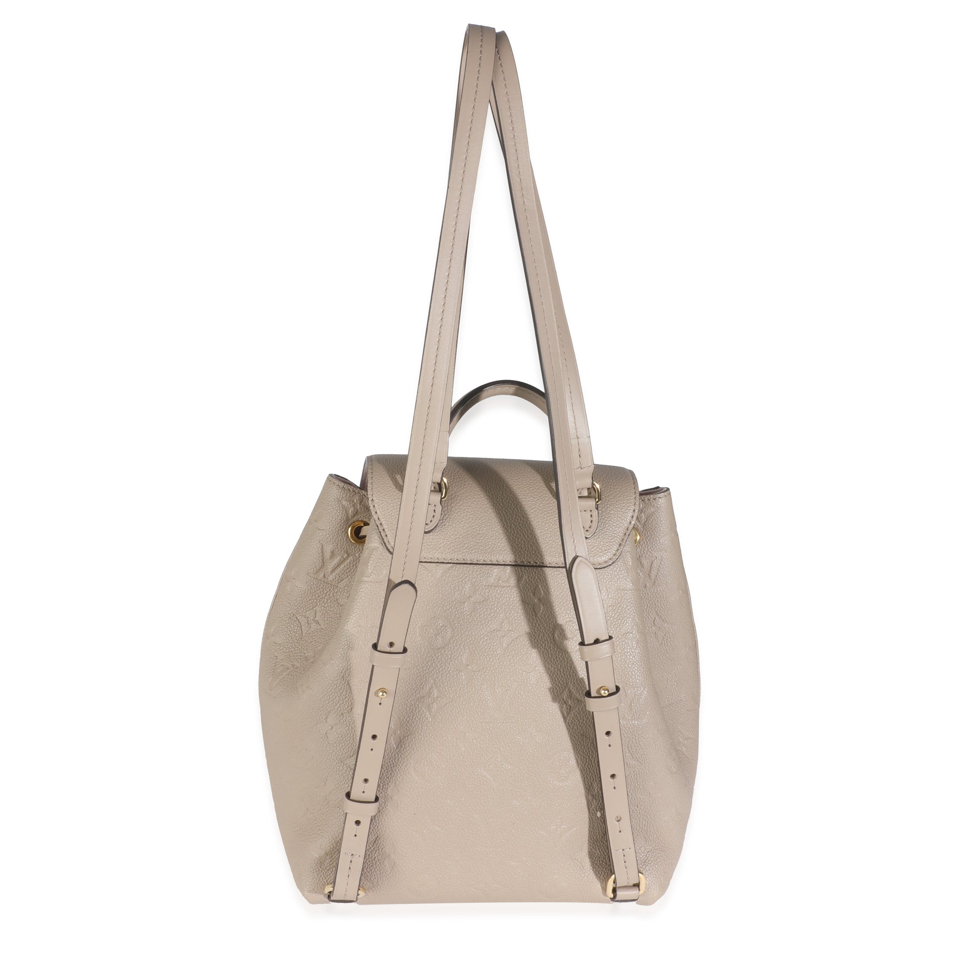 Louis Vuitton Turtledove Monogram Empreinte Montsouris Backpack NM