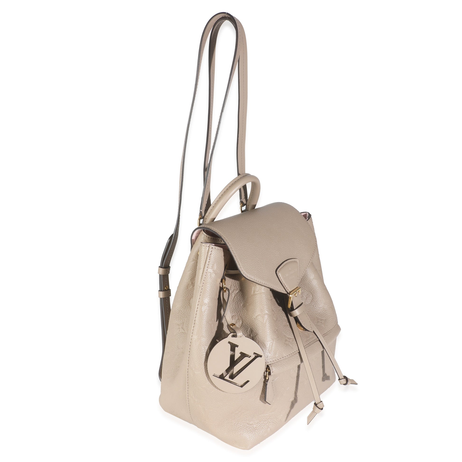 Louis Vuitton Turtledove Monogram Empreinte Montsouris Backpack NM
