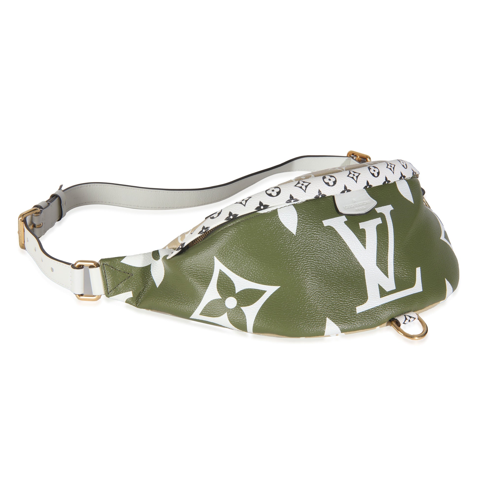 Louis Vuitton Khaki Beige Monogram Giant Canvas Bumbag
