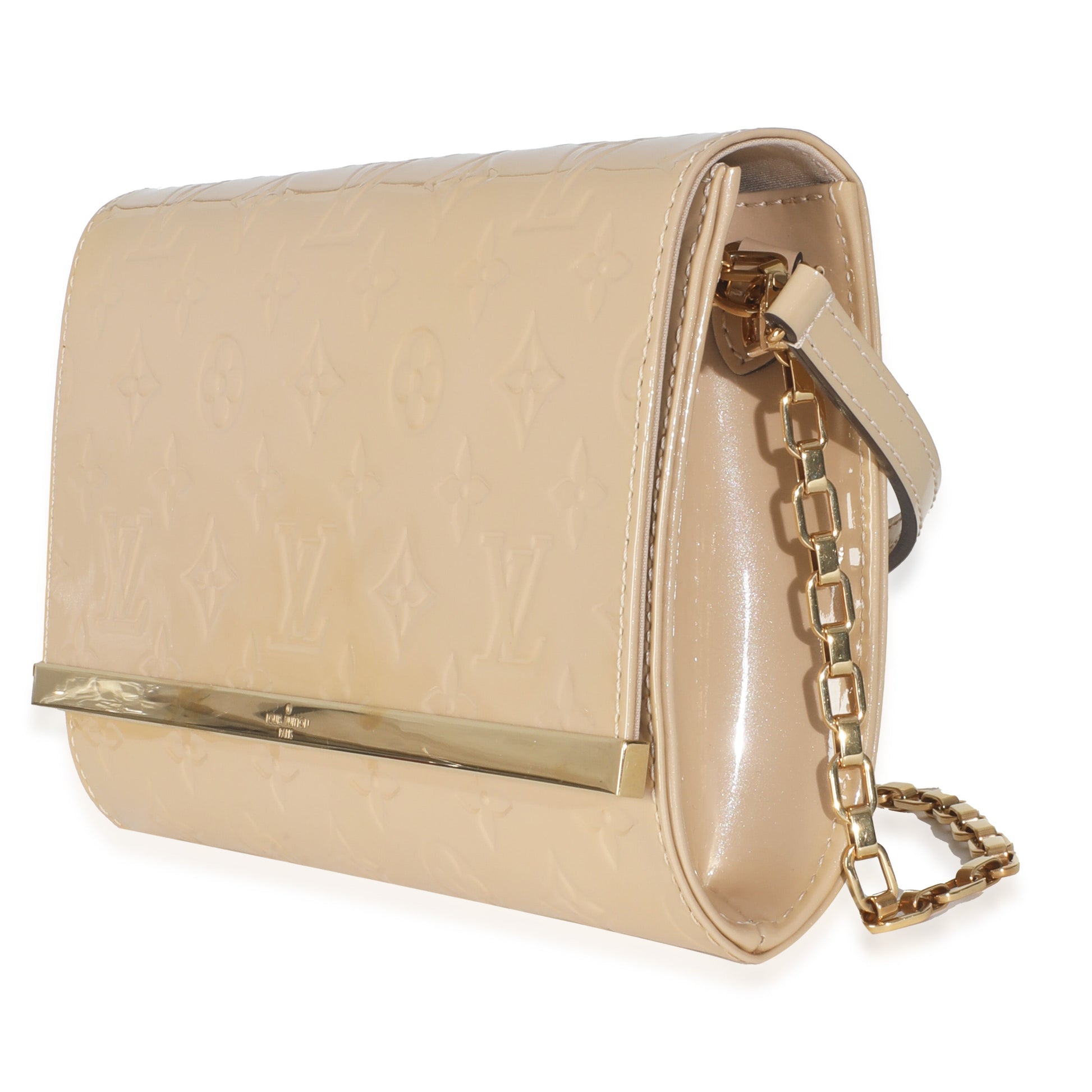 Louis Vuitton Dune Monogram Vernis Ana Clutch