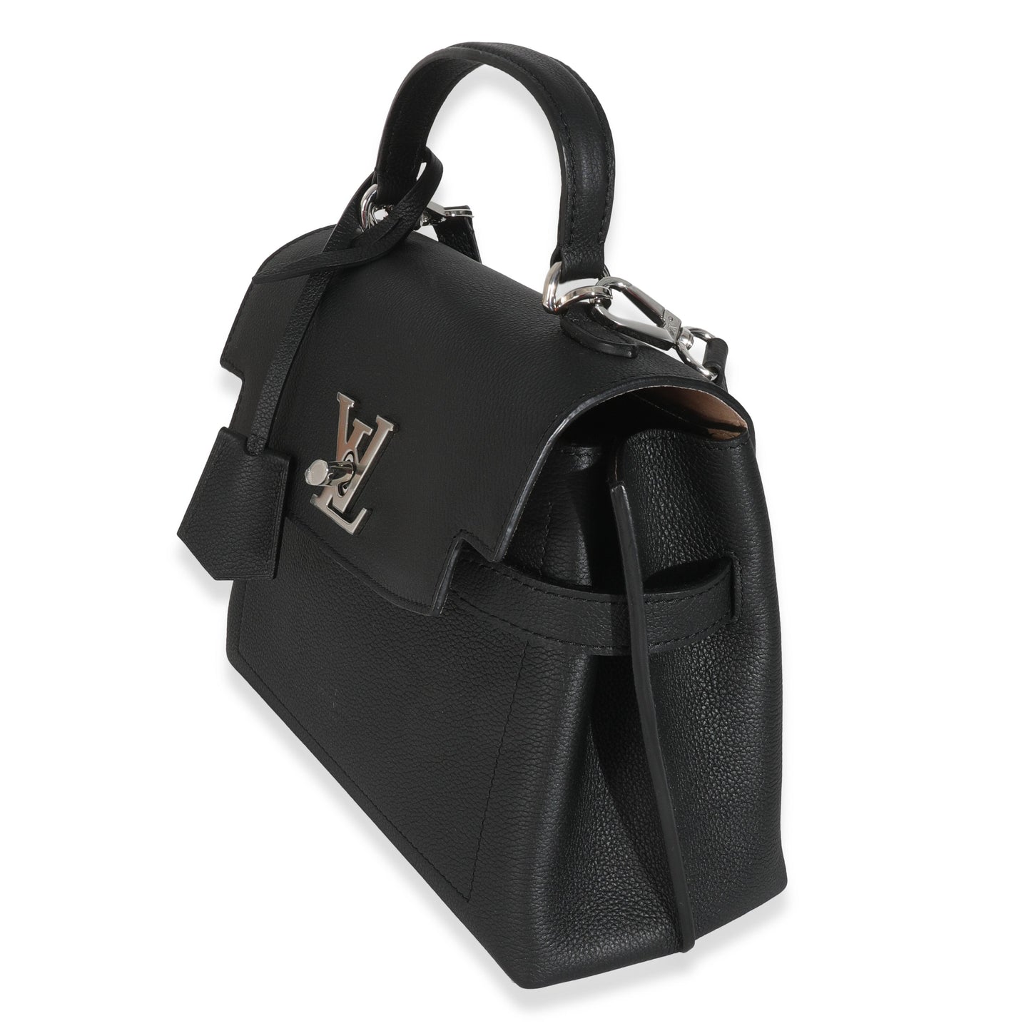 Louis Vuitton Black Calfskin Lockme Ever BB