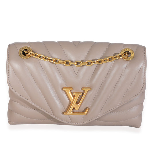 Louis Vuitton Taupe Calf Leather New Wave Chain MM
