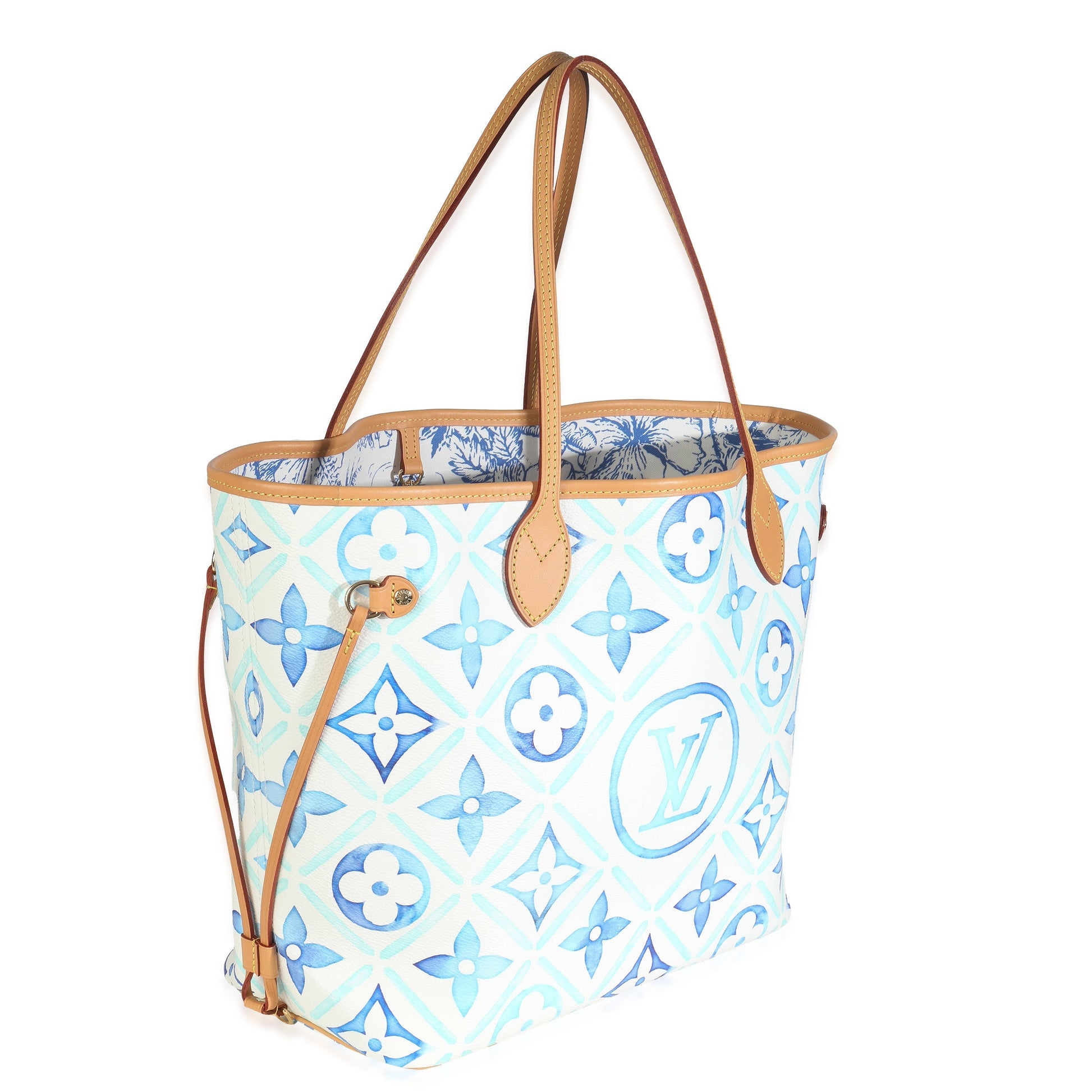 Louis Vuitton Lagoon Blue Monogram Canvas Tiles By The Pool 2.0 Neverfull MM