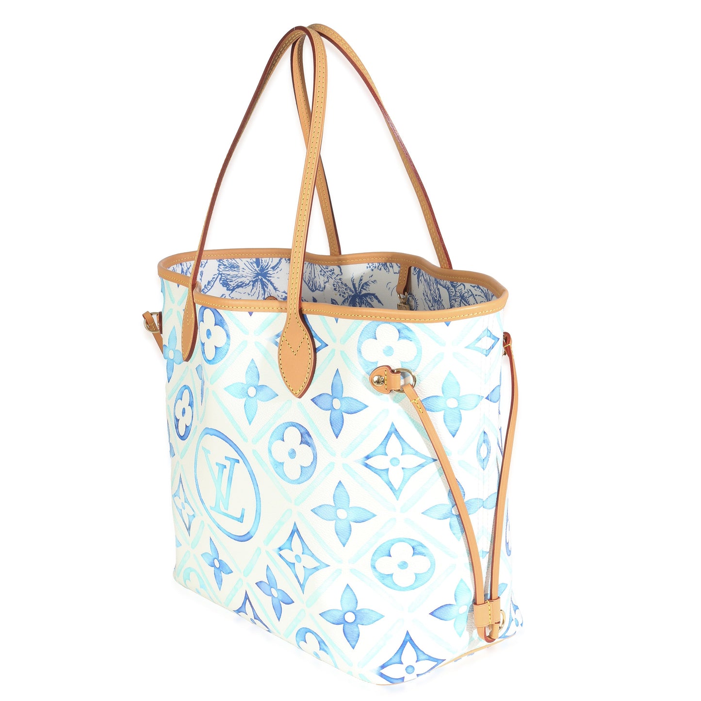 Louis Vuitton Lagoon Blue Monogram Canvas Tiles By The Pool 2.0 Neverfull MM